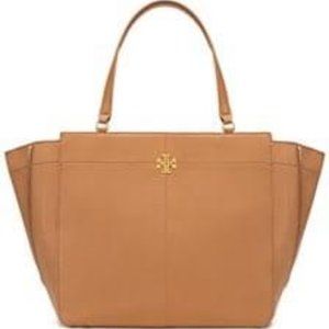 Never used, brand new Leather Tory Burch Bag | IVY SIDE-ZIP TOTE